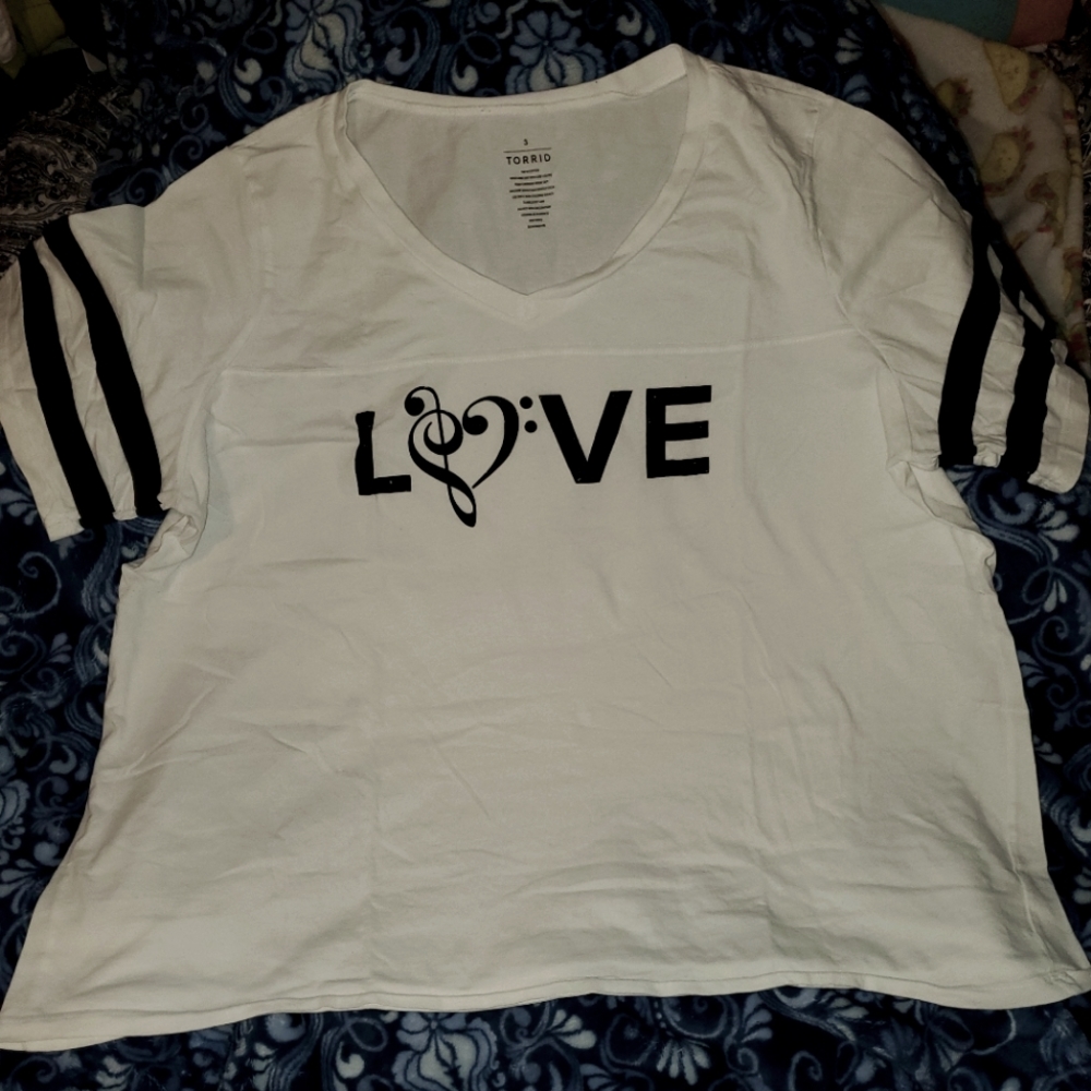 Torrid, Music Plus size shirt